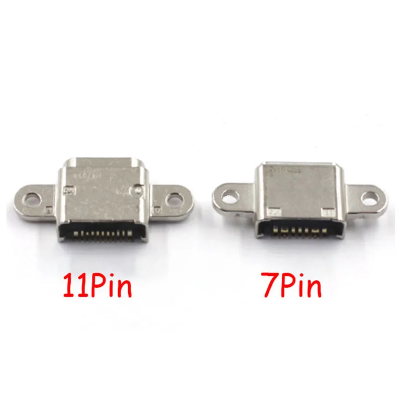 10pcs Micro USB Charging Connector for Samsung G9300 S7 Edge S7Edge G935 F G930 G A V T P Charger Plug Socket Port 7 11 Pin