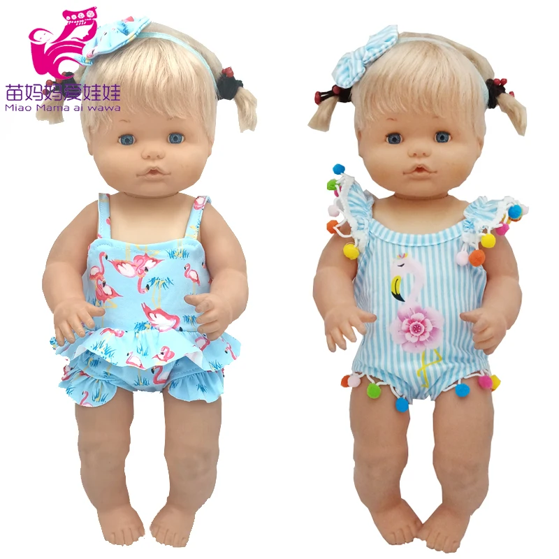 for 40cm Nenuco Summer Shirt 16" Reborn Baby Doll Clothes Toys Wears