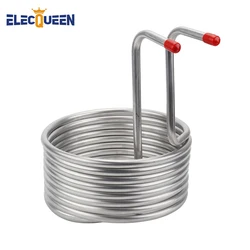 Home Brewing Immersion Chiller, 12.7mm Stainless Steel Cooling Coil Tube Heat Exchanger, Food Grade Wort Chiller Rapid Beer Cool