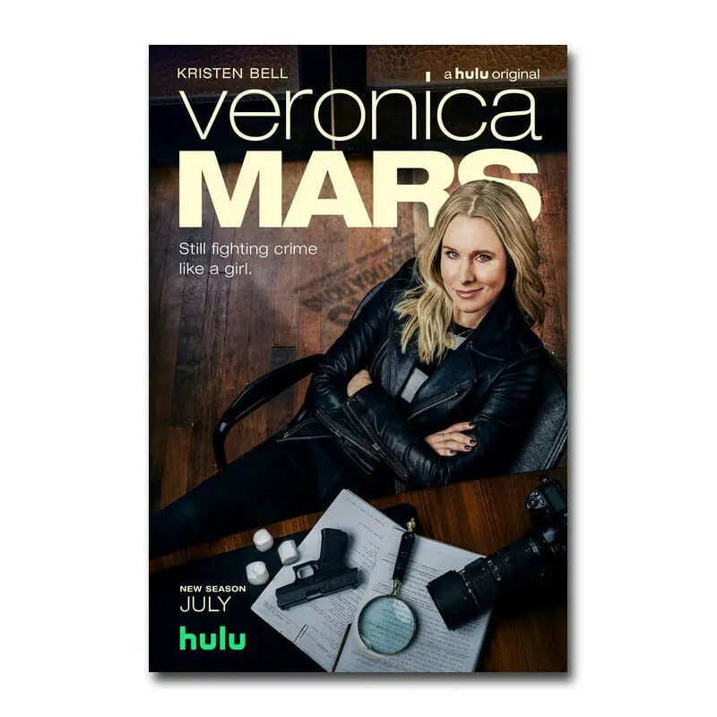 272 Veronica MarsTV Series Season 4 Kristen Bell Silk Art Poster Wall Art Home Decoration Gift