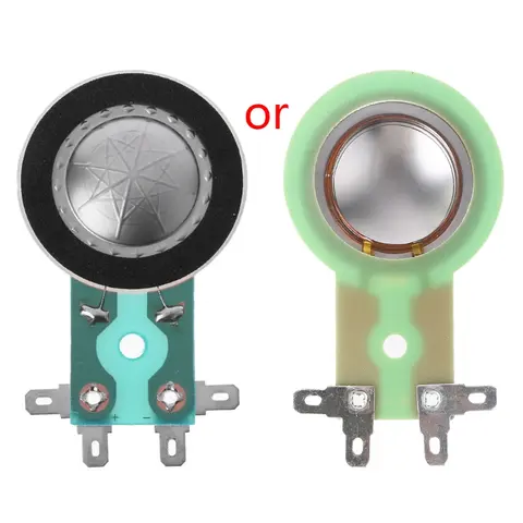 25.4mm 트위터 음성 코일 라운드 스피커, 트레블 코일 혼, 티타늄 필름, 구리 클래드 알루미늄 다이어프램 수리, 1 개