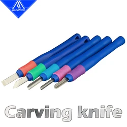 3D Printer DIY Tool Kit,Wood Carvers Set,ABS/PLA/PETG/PC/NYLOP/TPU Carving Knife For 3D Printer Clean Up Burrs On Printed Parts
