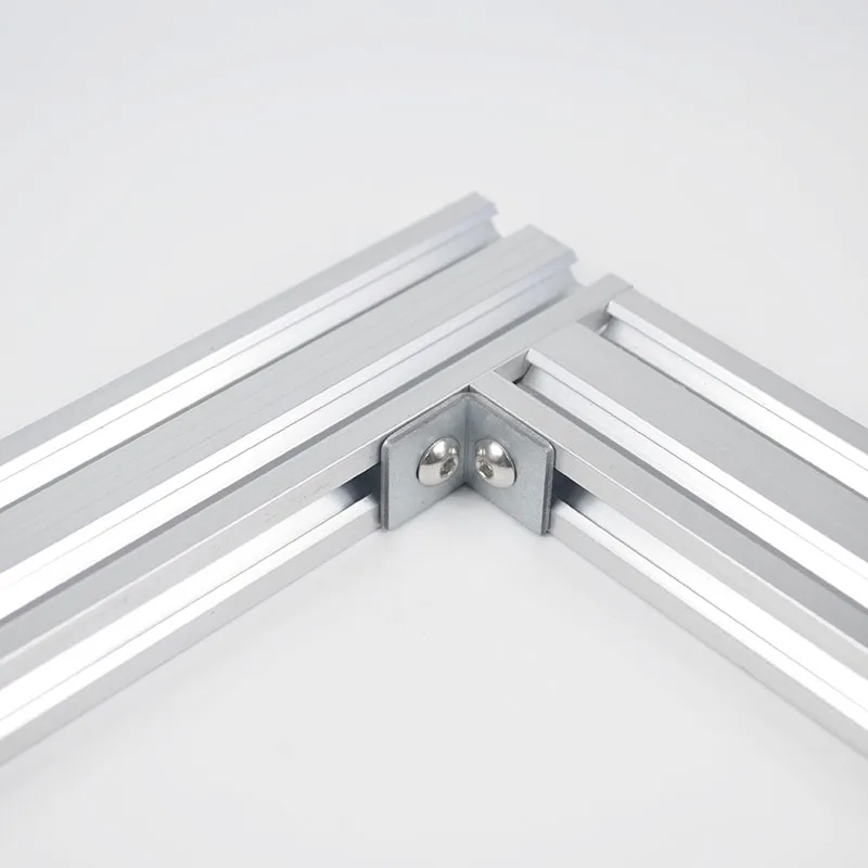 10pcs v-slot angolo angolo connettore staffa angolare a 90 gradi per openbuilds CNC mill stampante 3D parti fai da te