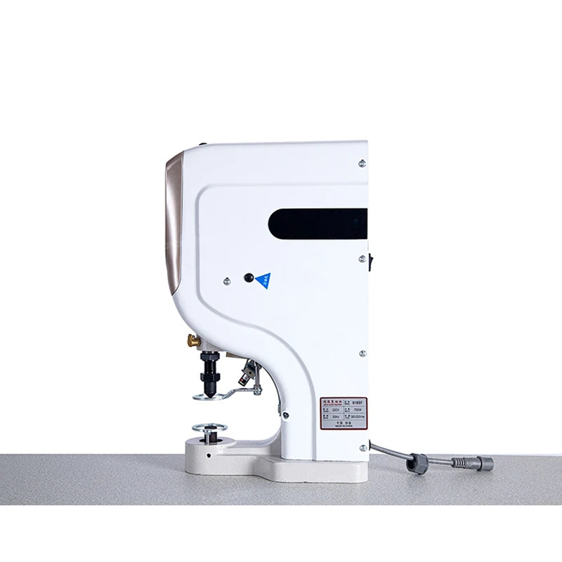 818SF Electric Automatic Button Punching Machine with Table Board Big White Button Sewing Machine Four-in-One Button Maker