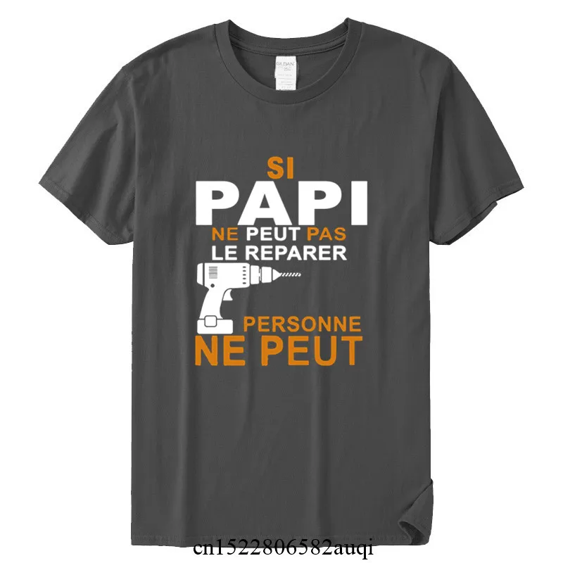 Si Papi Ne Peut Pas Le Rparer Persona Ne Peut Maglietta da uomoCasual anni \'90 Stile Harajuku Donna Top Tee Abbigliamento unisex, Trasporto di goccia