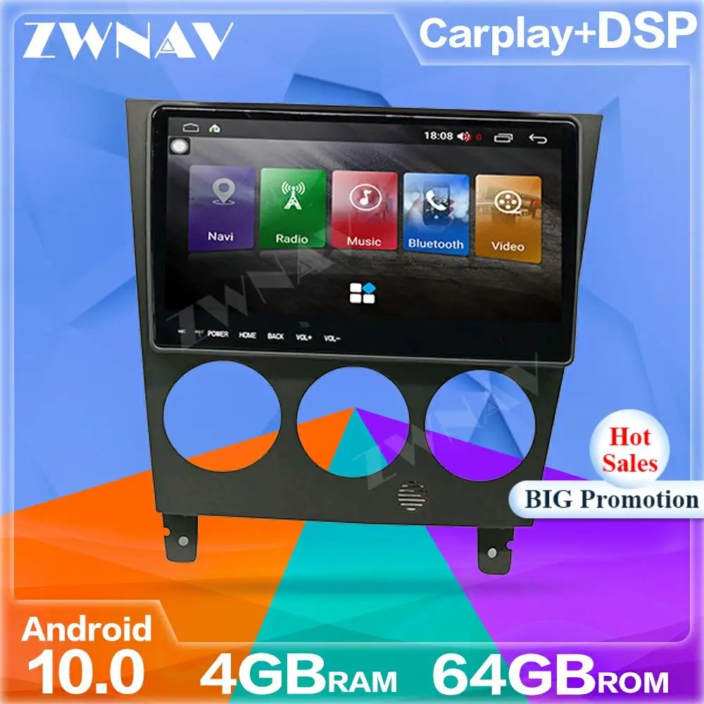 DSP Carplay 4G+64GB Android 10.0 Screen Multimedia Player For Subaru Impreza GPS Navigation Auto Audio Radio Stereo BT Head Unit