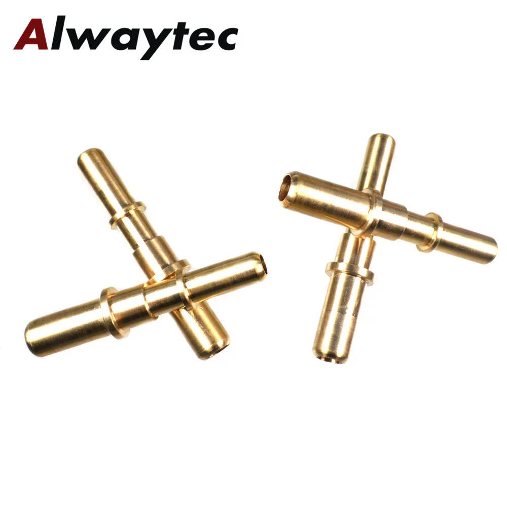 Automotive Male end Connector,Customize brass fitting,7.89 to 9.89 diameter metal fuel line coupling