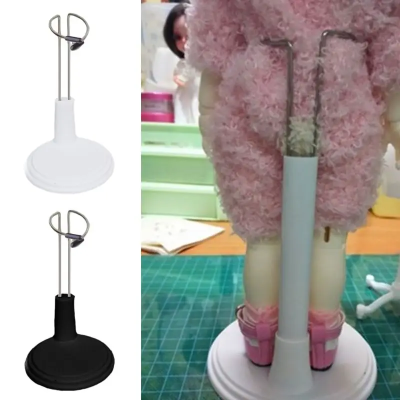 1 Pcs Plastic Doll Stands  Professional Holder Display Base Holder for Bear Doll