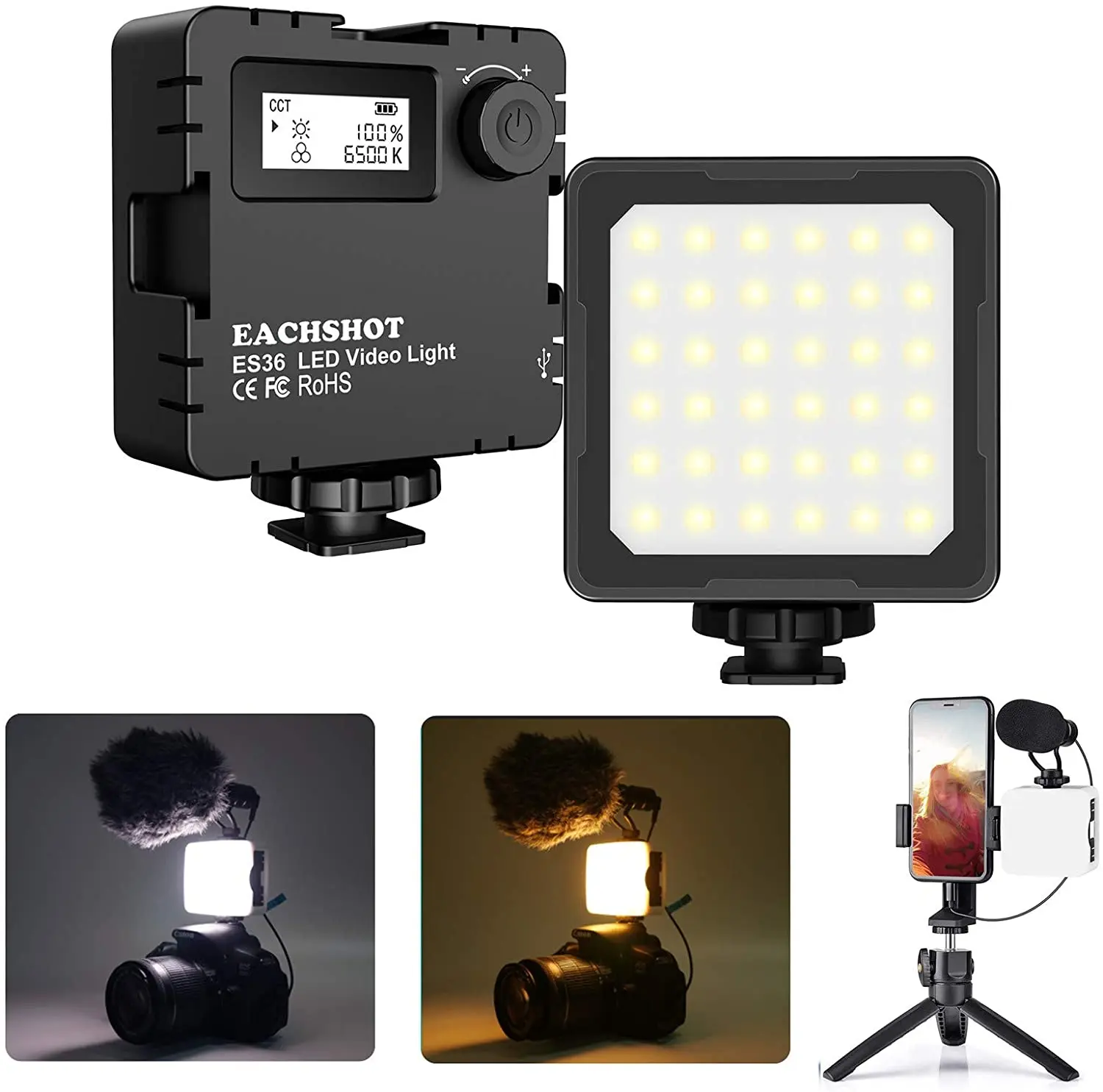 Sourcing Portable Vlogging Led Video Light On Camera Photography Lighting kit Studio Photo Live Streaming Fill Light