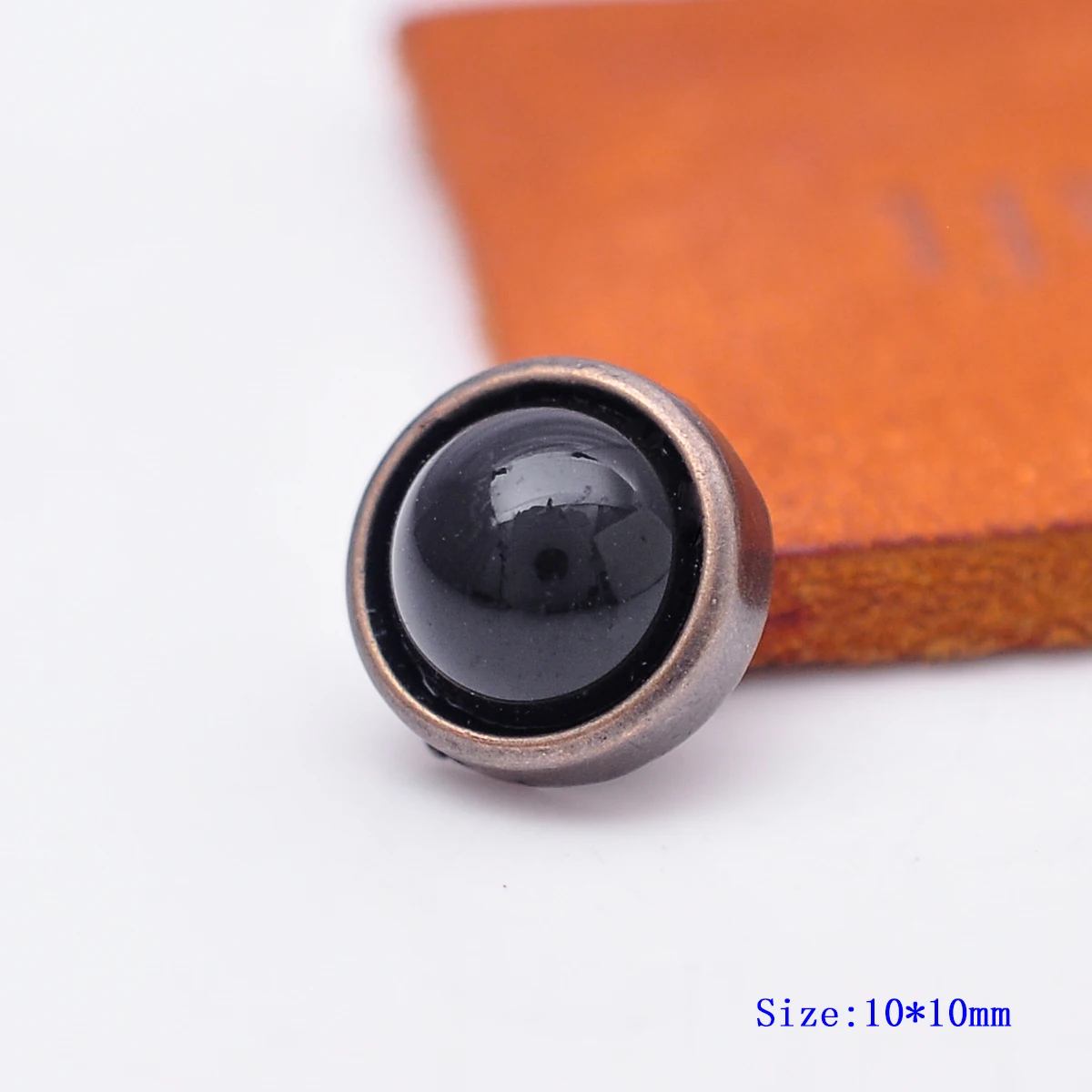 

10MM Lot 30X Rivet Stud Fasteners Bead Concho Rivetback For Leathercraft Jewelry Case Western Belt Deco