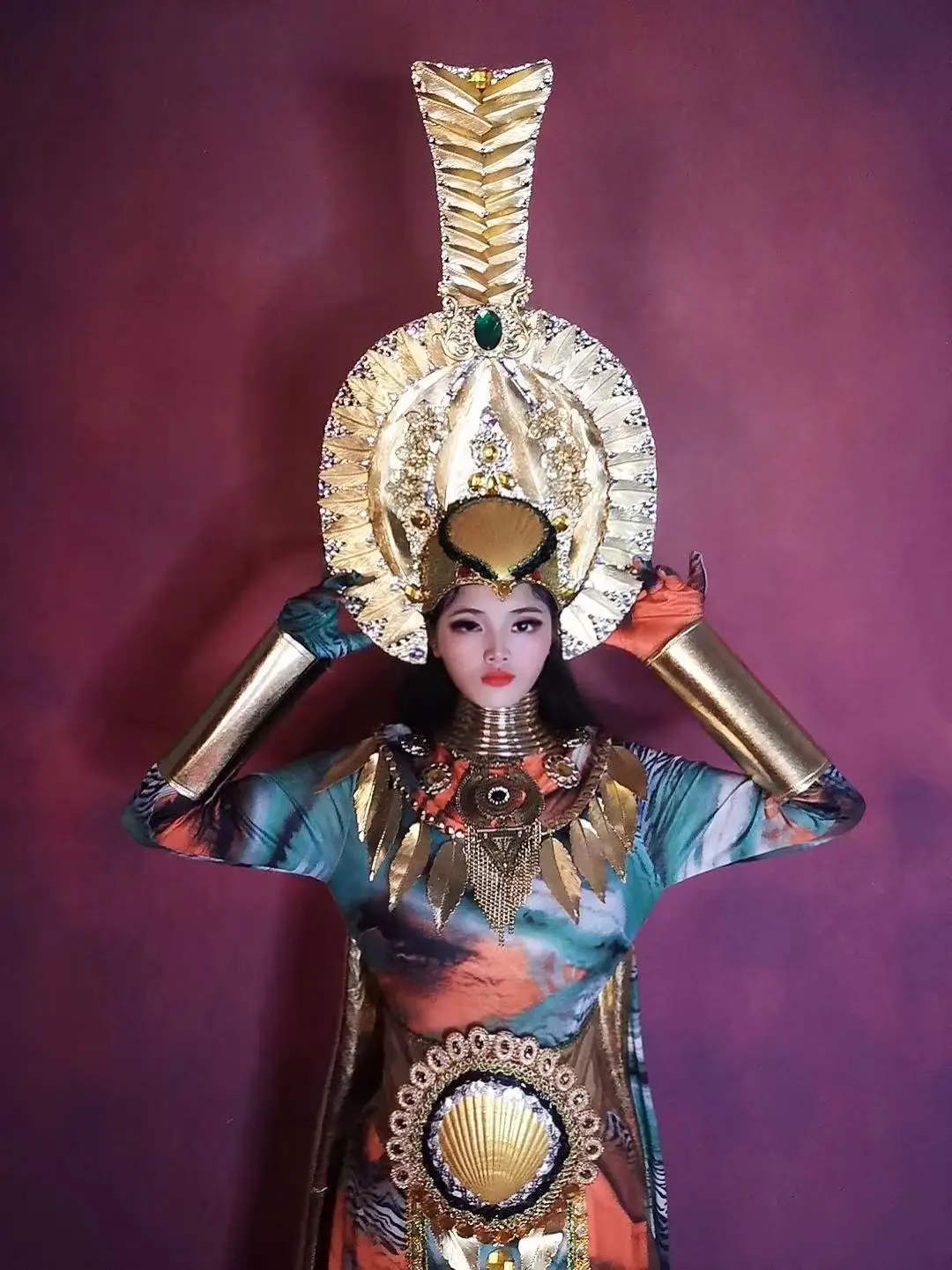 

Halloween cosplay party costume Egypt queen costumes singer stage show dance wear nightclub party wear