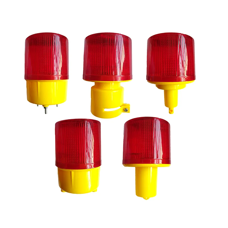 

Solar Powered 1200mAH Battery LED Emergency Warning Lights /Beacon Light/ Traffic Alarm Lights/Tower Crane Safety Indicator Lamp