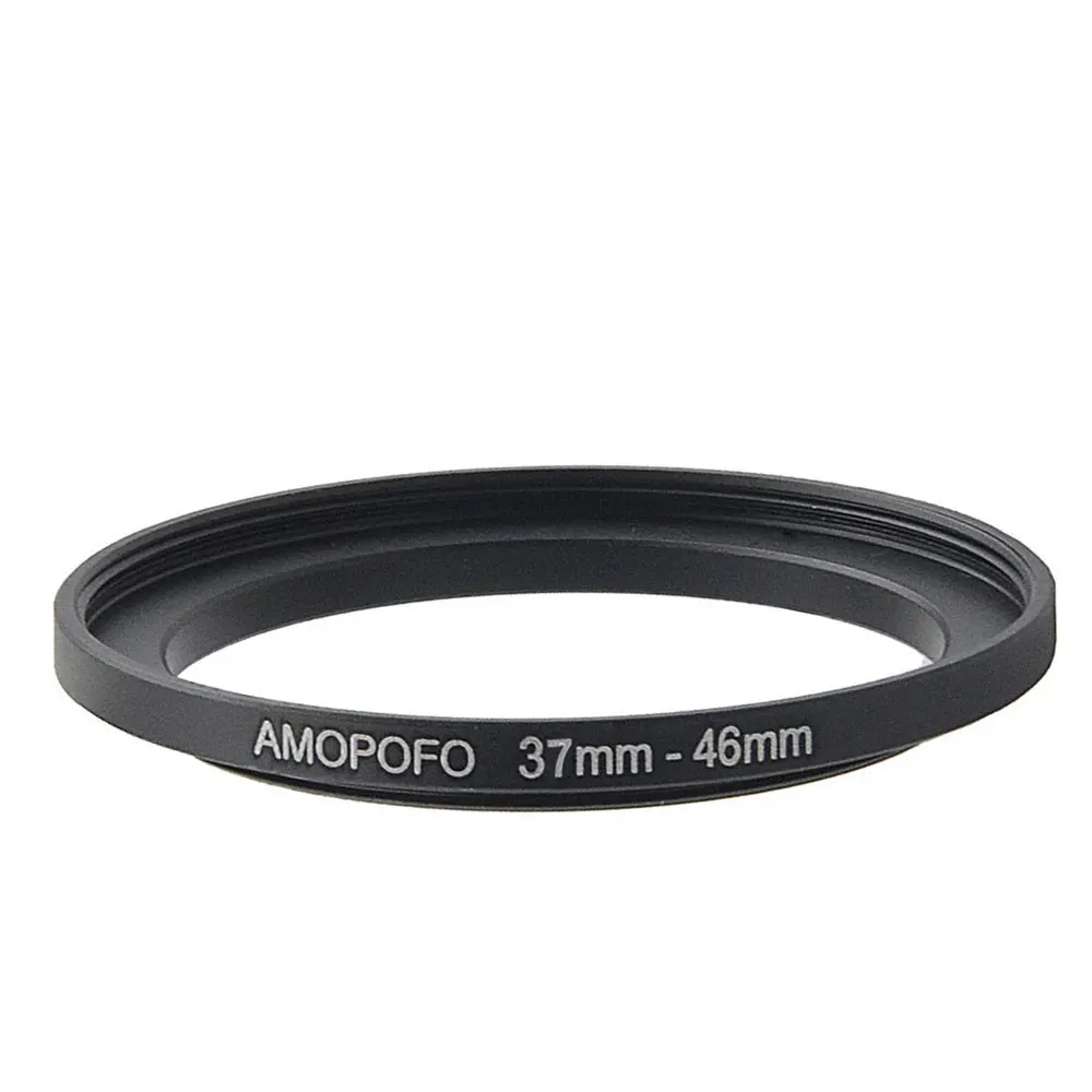 Universal 37-46mm/37mm to 46mm Step Up Ring Filter Adapter for UV,ND,CPL,Metal Step Up Ring Adapter