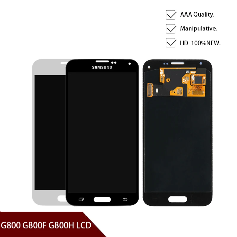 

New For Samsung Galaxy S5 Mini LCD Touch Screen Digitizer Assembly Replacement For Samsung G800 G800F G800H LCD