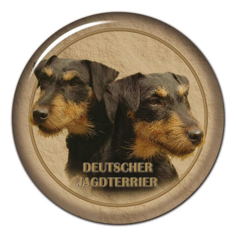 

B0837 #13 см/17 см самоклеящаяся наклейка Deutscher Jagdterrier фотообои на бампер заднее окно ноутбук