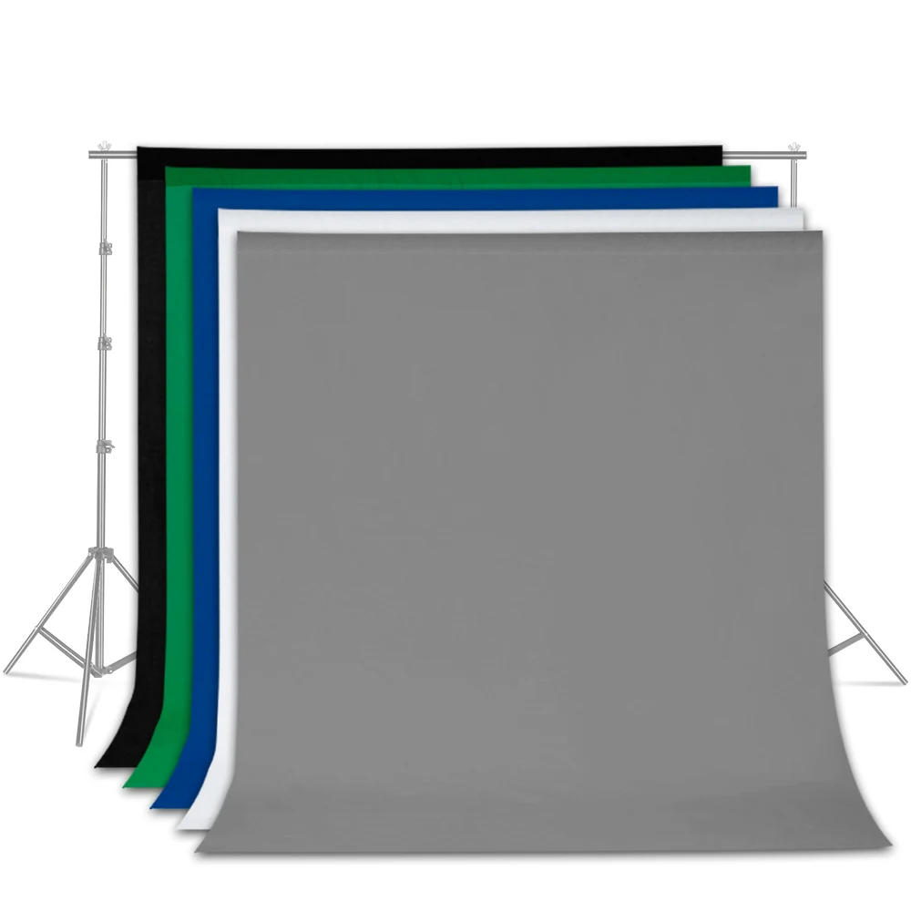 Photography Background Backdrop Smooth Muslin Cotton Green Screen Chromakey Cromakey Background Cloth For Photo Studio Video