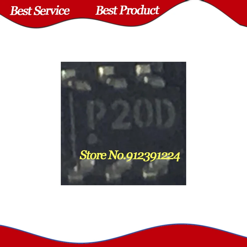 جديد وأصلي ZXT13P20DE6TA P20D SOT23-6 ، في الأوراق المالية ، 20 قطعة