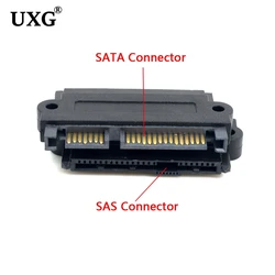 5Gbps SFF 8482 SAS to SATA 180 High-speed Degree Angle Computer Adapter Converter Straight Head Durable Portable
