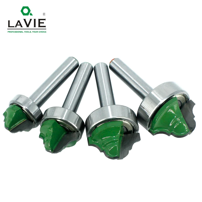 Imagem -02 - Lavie-router Bit Bearing Grupo mm Shank Double Roman Ogee Afiação Fresa para Madeira Madeira Linha Faca Hobbing Mc02101 Pcs