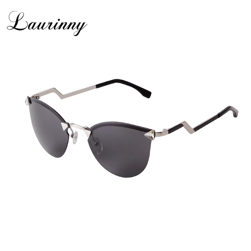 Vintage Fashion Sunglasses Women Designer Brand Outdoor Driving Shades Eyewear Men Wave Leg Metal Frame Sun Glasses Mirror UV400