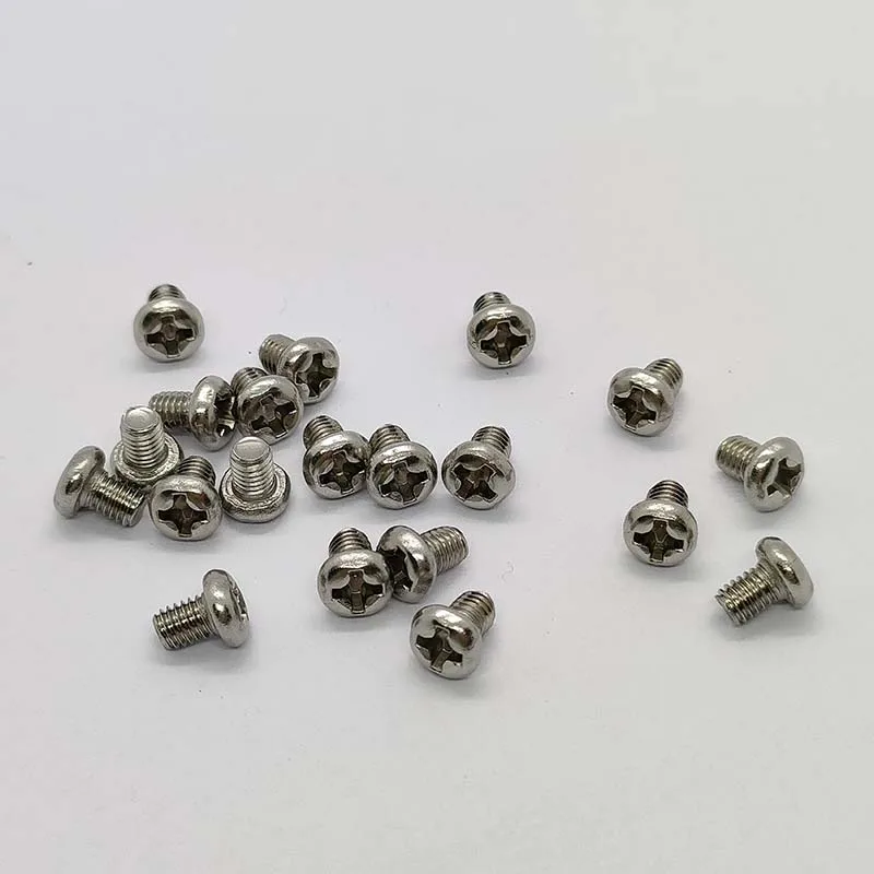【 M3 * 4 】 304 Rvs Kruis Inbouw Pan Head Phillips Schroeven Knop Schroef