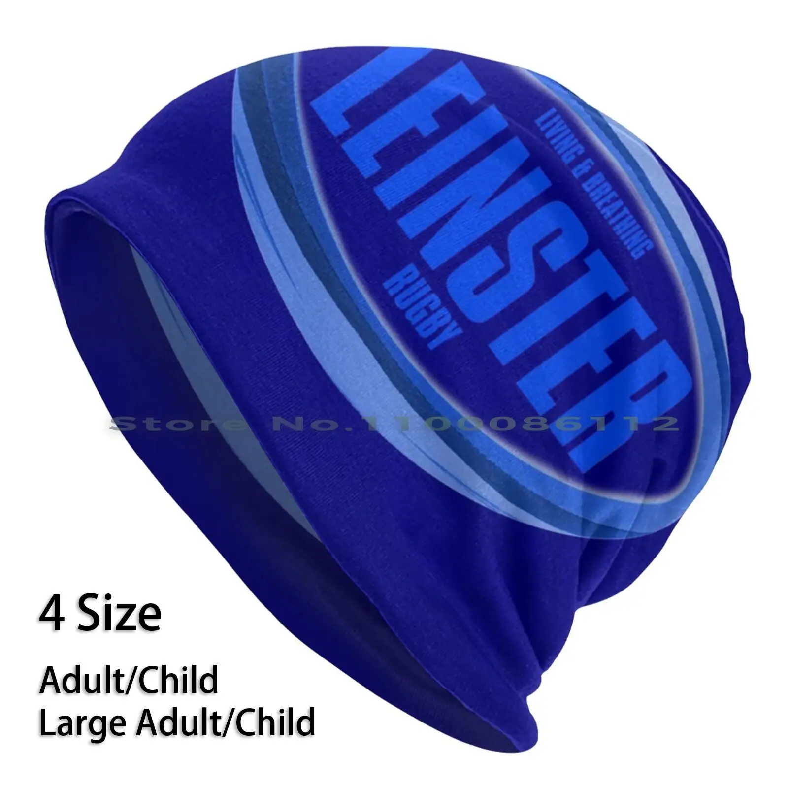 Leinster Rugby Beanies Knit Hat Irish Fan Irfu Ireland Player Ball European