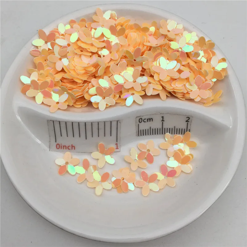 20g/Lot 10mm Cup Flower Loose Sequins Paillettes Sewing,Wedding Craft,Women Kids DIY Garment Accessories Wholesale