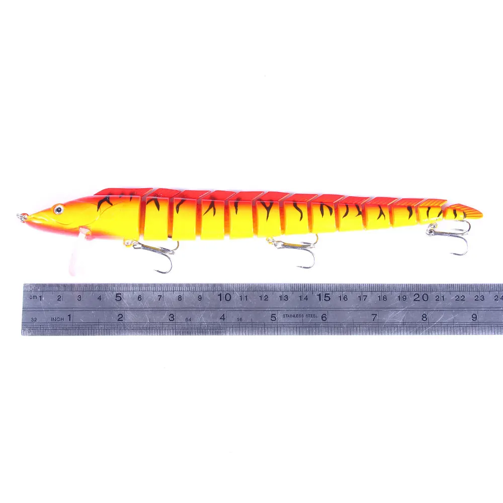 Señuelo multiarticulado swimbait lubina – Crankbait realista - imagen 5