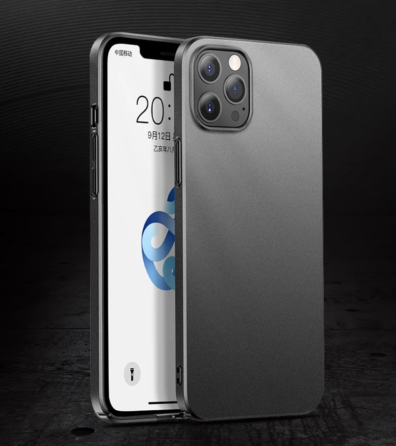 For APPLE iPhone 18 17 16 17e 16e 15 14 13 Mini Pro Max Air Plus Hard PC Shockproof Cases Lightweight Ultra Slim Matte Covers