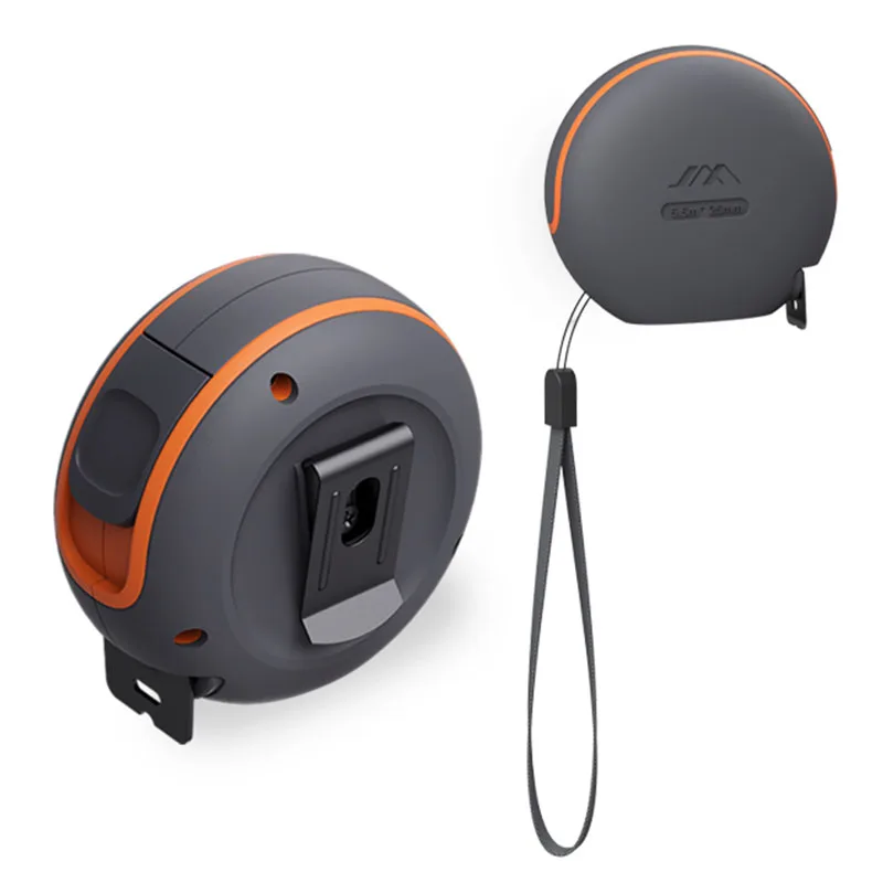 JIMI HOME 5.5 متر/3.5 متر السيارات الذاتي قفل المحمولة شريط القياس المغلفة الشريط حاكم مع زر الفرامل ارتداء مقاومة الصلب أشرطة القياس