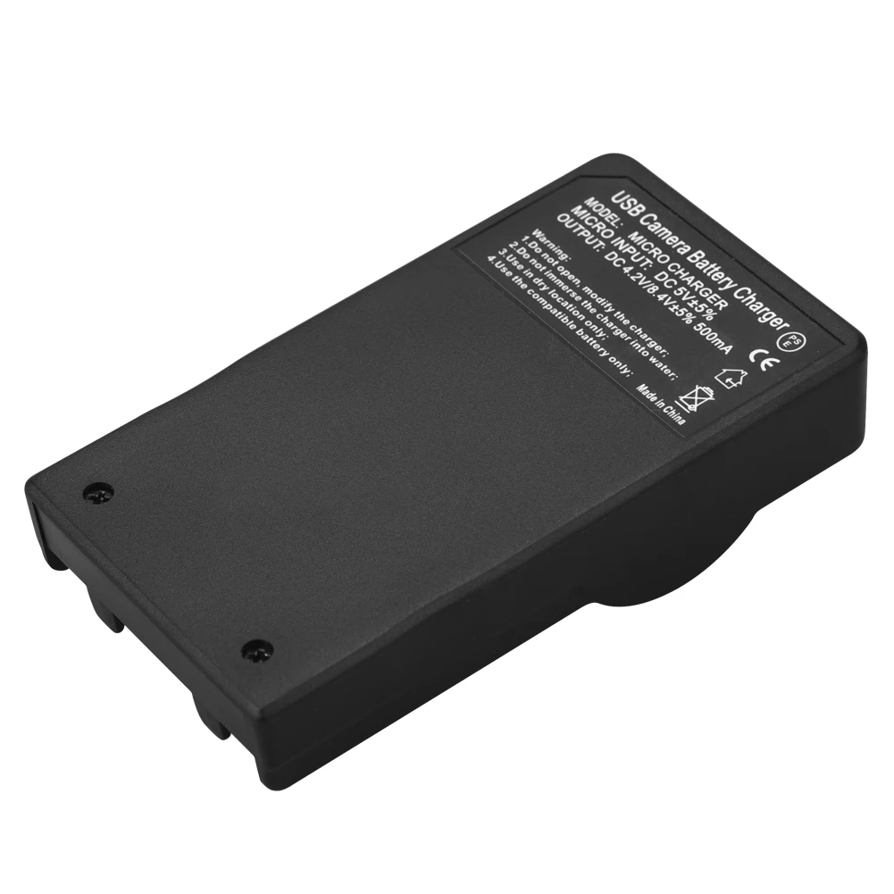 3.7V 1600mAh EN-EL5 Bateria + ładowarka USB do aparatu Nikon Coolpix P4 P80 90 100 P500 P510 P520 P530 P5000 P5100 P6000 kamera Bateria