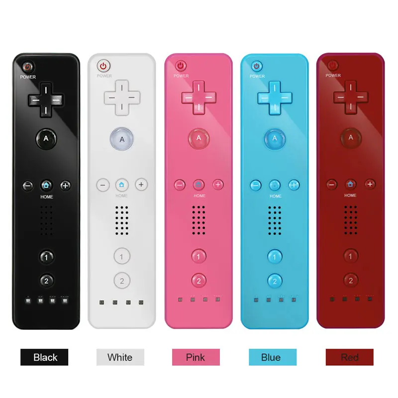 

For Wii 2 in 1 Remote Gamepad Controller Motion Plus Support Bluetooth-compatible Remote Controle For Wii Nunchuck Joypad