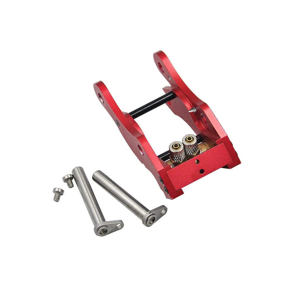 Hydraulic Quick-Connect Bucket Changer Built-in two-way Full Copper oil cylinder For 1/14 RC JD-106 360L Excavator Car parts