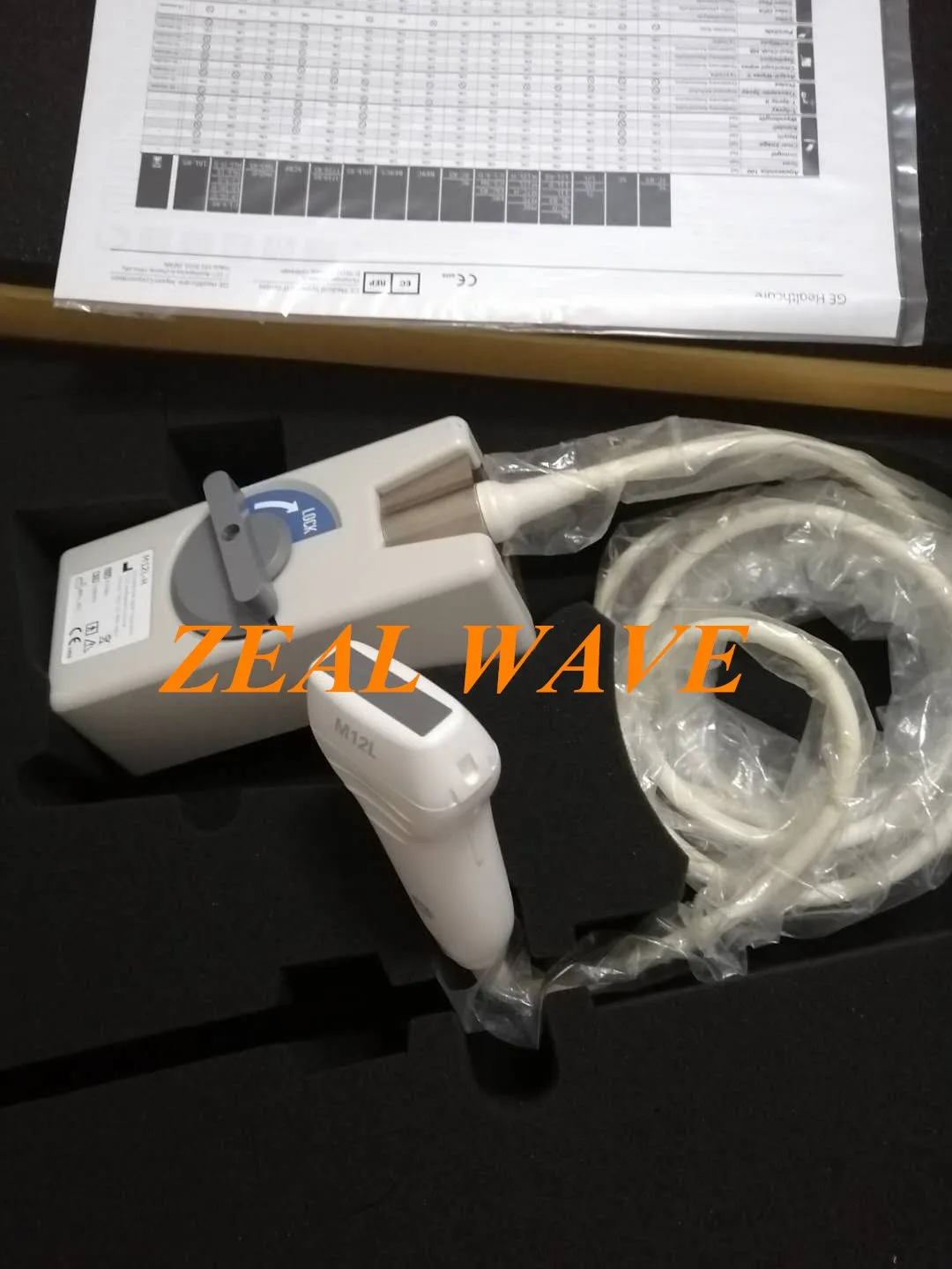 Transduser Probe Ultrasound GE M12L-H B Asli