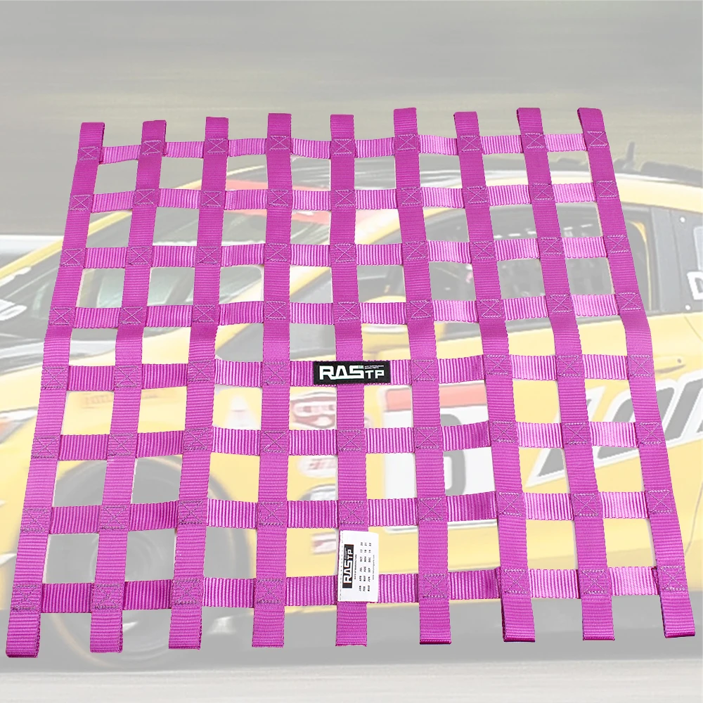 RASTP-Universal 23,6"x23,6" Nylon Rennwagen Fensternetz Auto Rallye Rennsicherheitsausrüstung RS-BAG053 – Detail 13