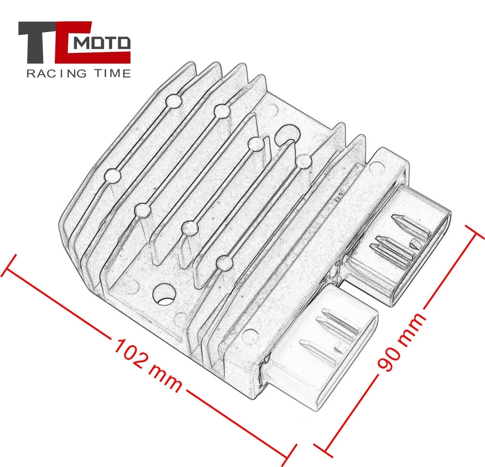 Motorcycle 31600-MGZ-J01 Regulator Rectifier For Honda CBR600RR CB500F CB500X CB1100 CB1100 CBR500R CBR650F TRX680 Pioneer