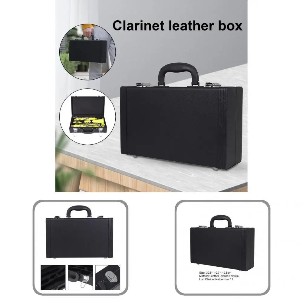 High Quality Clarinet Case Anti-Scratch Black Black Thicken Sotrage Bag Clarinet Case  Clarinet Bag    Clarinet Case