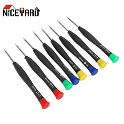 8Pcs/Set Magnetic Screwdriver Set Phone Repair Tool Precision Screw Driver Maintenance Tools For Clock Watch Repair Accessories