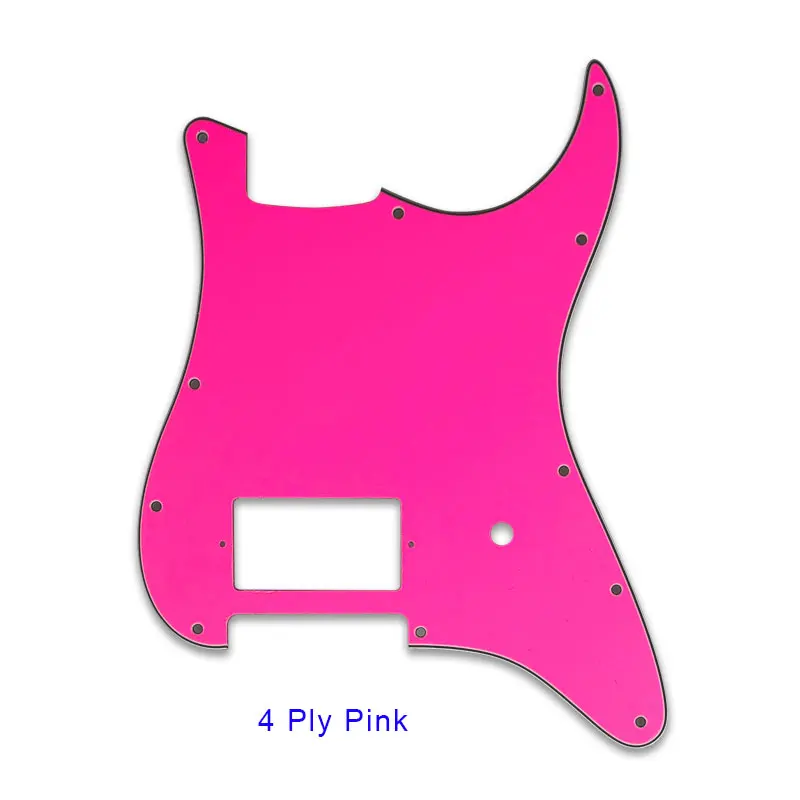 أجزاء مخصصة من Pleroo - لـ FD US 11 فتحة لولبية للتثبيت القياسية Start H PAF Guitar Pickguard مع Brige Humbucker #3