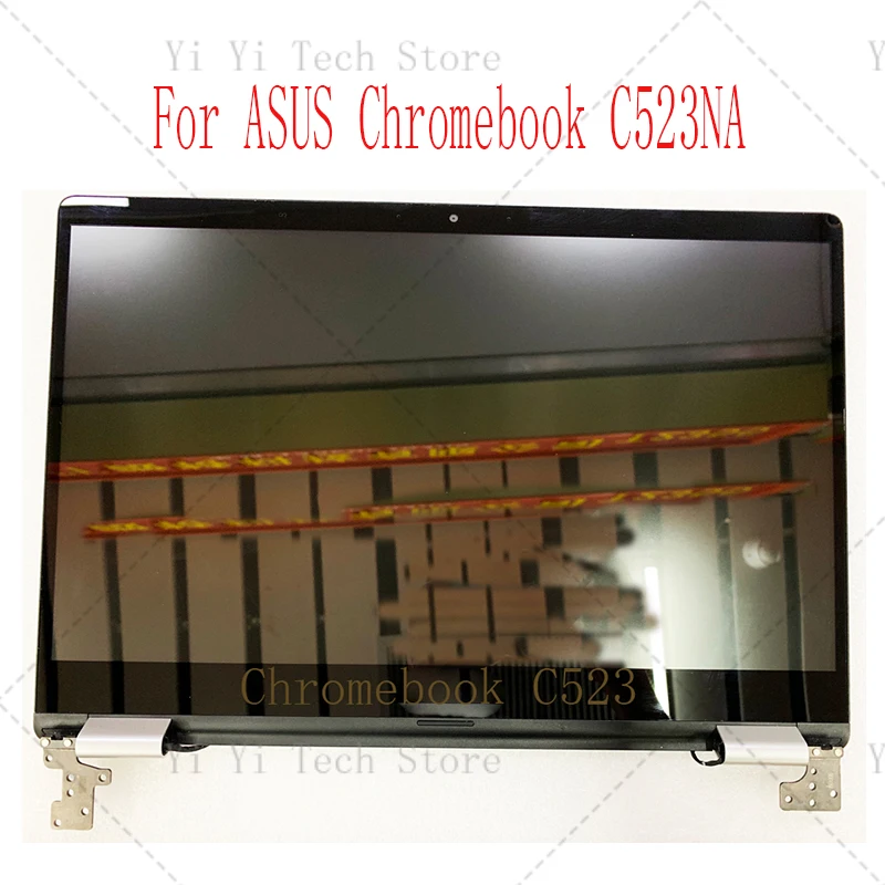 For ASUS 15.6-inch For Asus Chromebook C523N C523NA C523 touch Display Screen Upper Half LCD screen replacement