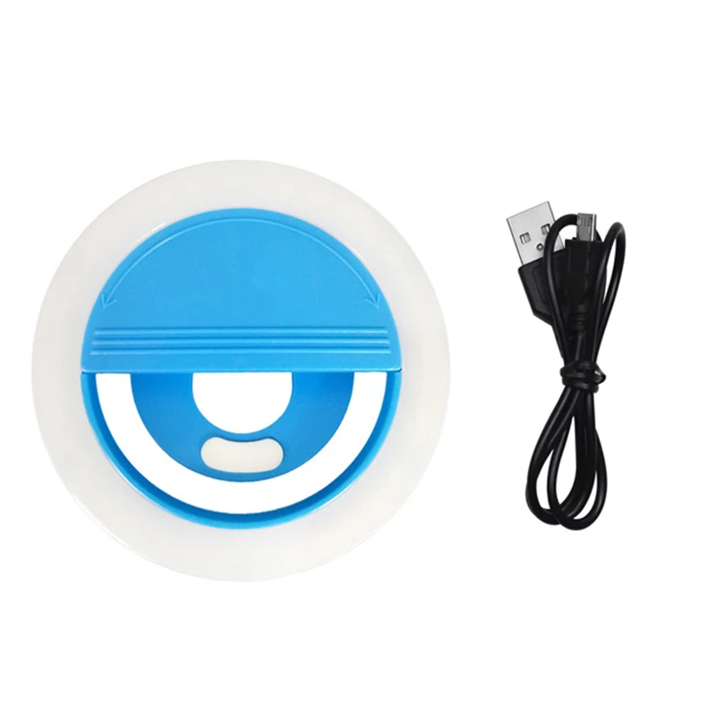 JingTider SF-002 LED Selfile Flash Light 36 LED Bulbs MINI LED Right Light High Quality 5600K For Female Selfies Rechargeable