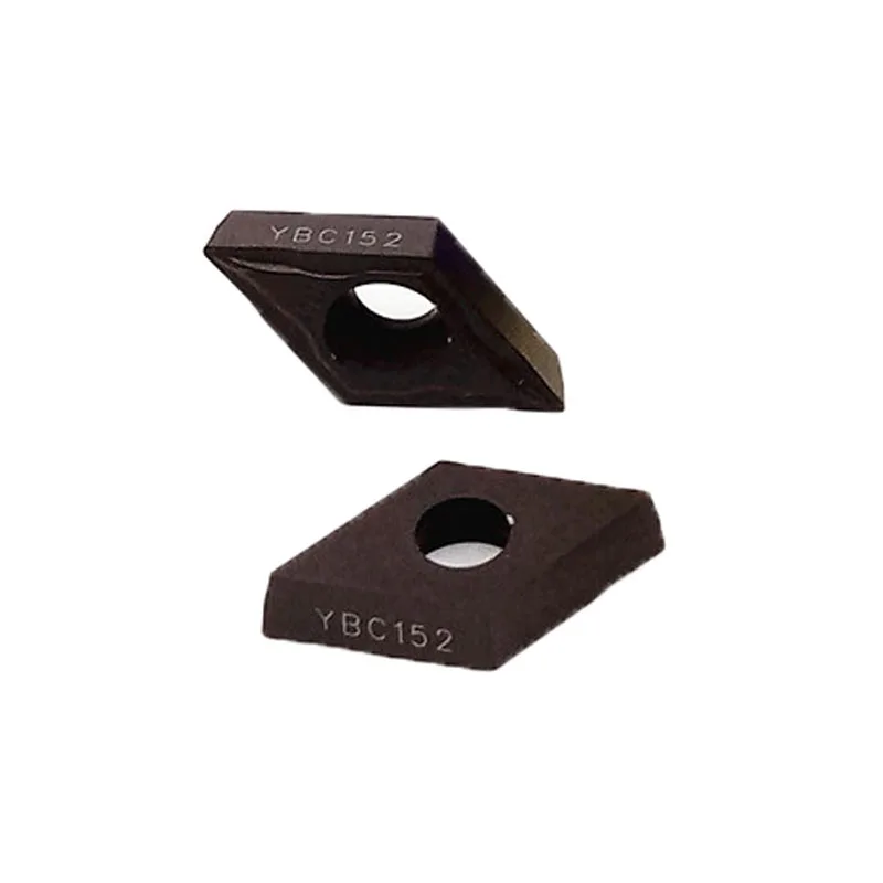Insertos de carburo DCMT 070202 070204 DCMT11T302 DCMT11T304 DCMT11T308 DCMT11T312 -HF/HM/HR YBC251 YBC151 YBC152 YBC252 YBC351