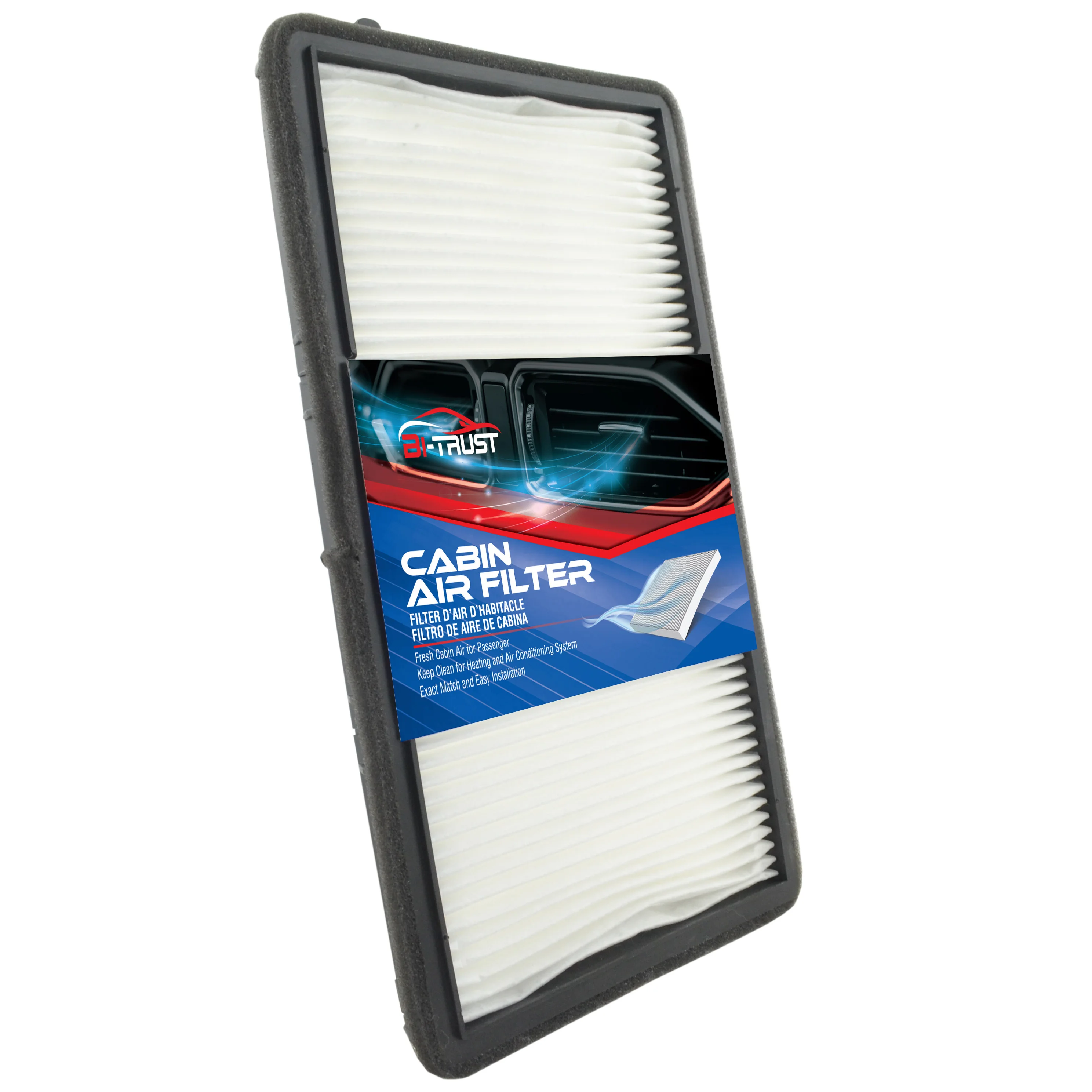 Bi-Trust Cabin Air Filter for BMW 318i 318is 323i 325i 325is 328i 328is M3 64 11 1 393 489 64 11 9 069 895