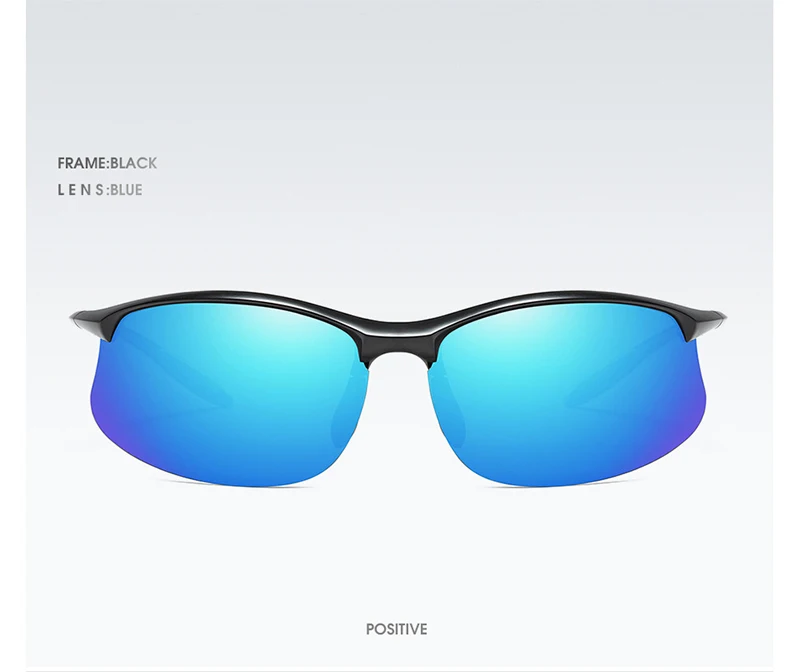 Ultraleichte Sport-polarisierte Sonnenbrille für Herren und Damen, klassische Reimless-Sonnenbrille, modisch, für Outdoor-Fahren, Angeln – Detail 14