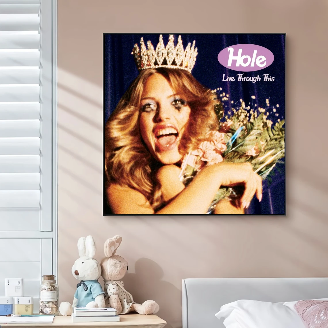 

Hole Live Through This Music Album Cover Canvas Poster Wall Painting Art Decoration (No Frame)