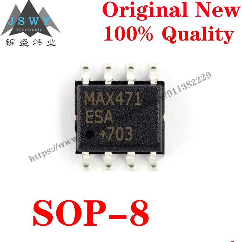 10~100 PCS MAX471ESA SOP-8 Semiconductor Current Sensitive Amplifier IC Chip with for module arduino Free Shipping MAX471