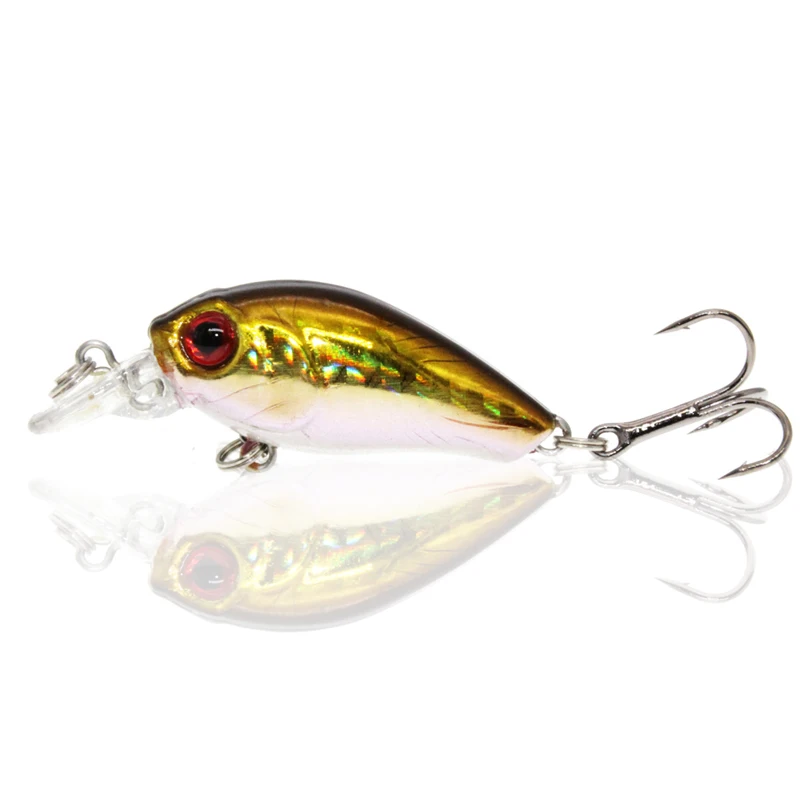 1PCS Wobblers Quality Crankbait Simulation Fishing Lure 4.5cm 3.9g Jerkbait Floating Hard Bait Bass Carp Pesca Fishing Tackle