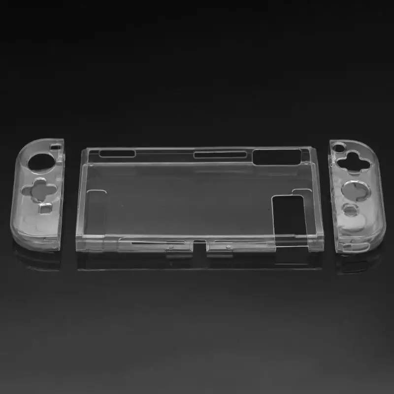 Soft Protective Case for Nintend Switch NS NX Console TPU Shell Handle Grip with Game Card Slot Anti-Shock Cover Caps