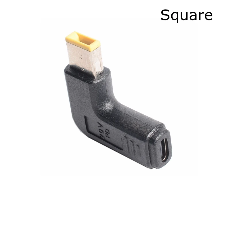 Адаптер питания/зарядки для ноутбука с разъемом USB Type-C, разъем постоянного тока, конвертер для Lenovo Asus HP DELL Samsung, зарядное устройство для ноутбука