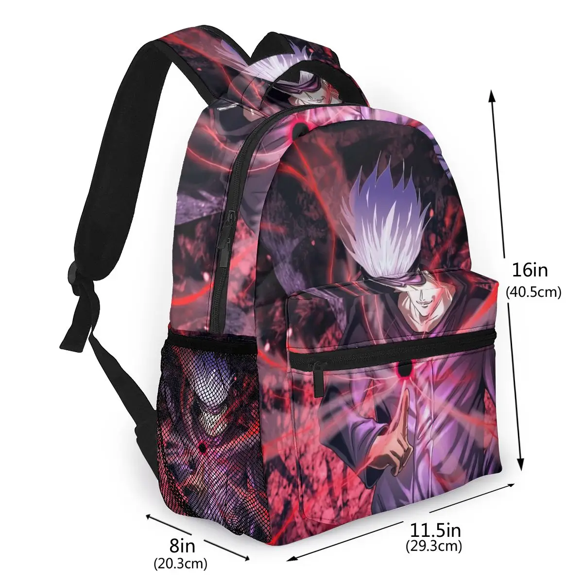 Satoru Gojo Cool Jujutsu Kaisen mochila para niñas y niños, mochila de viaje para adolescentes, Bolsa Escolar